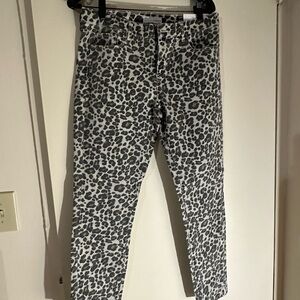 Loft Modern Skinny Leopard Jeans Size 4 Waist 27 - NWT